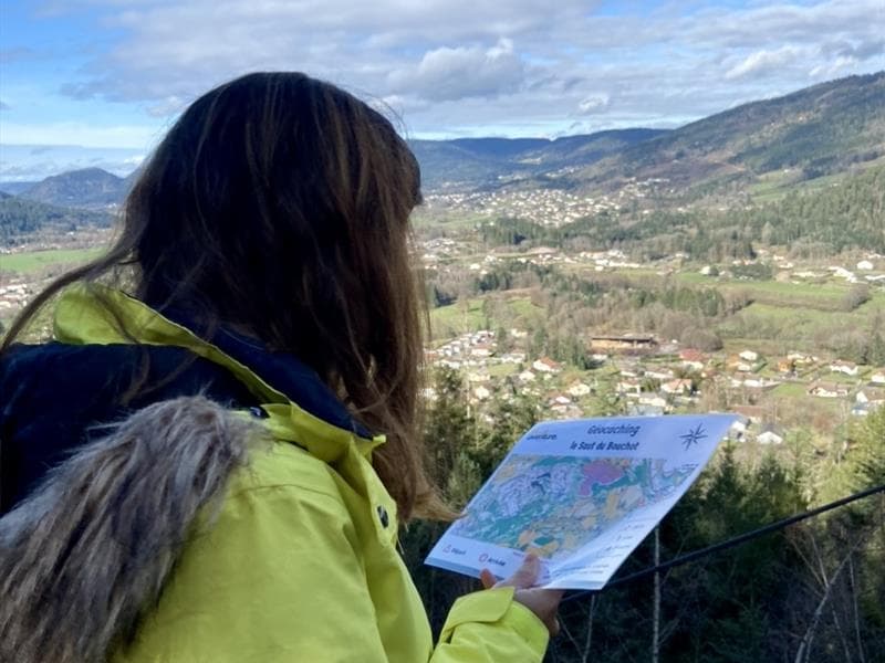 Géocaching avec mont aventure Vosges