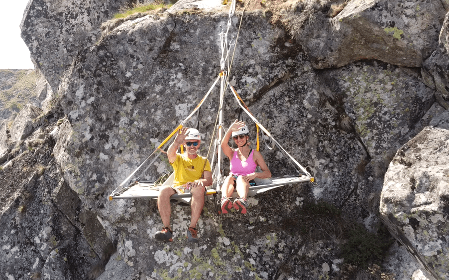 Portaledge avec verticales Vosges