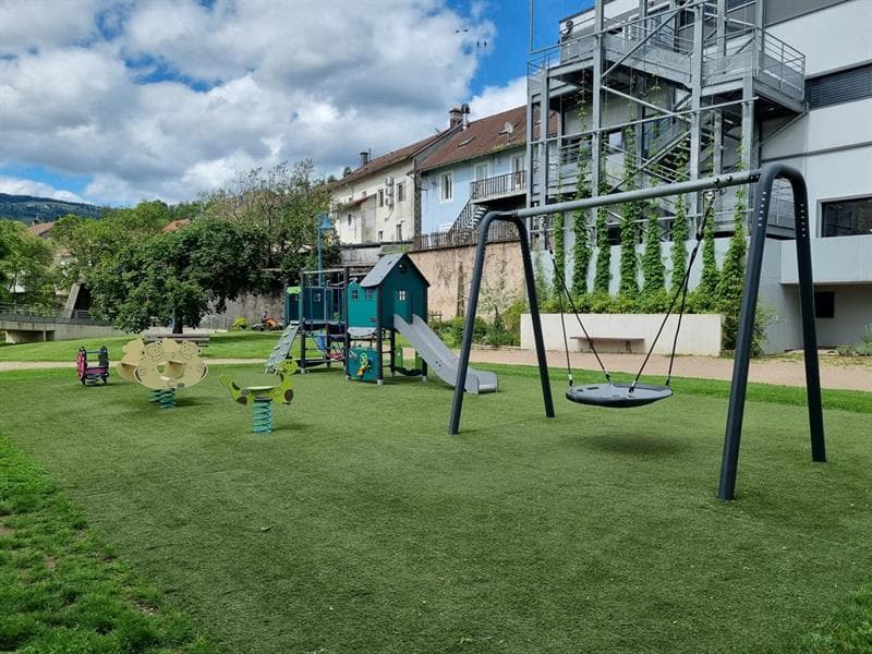 Aire de loisirs et de fitness de Cornimont