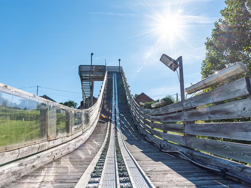 Le tremplin de saut à ski