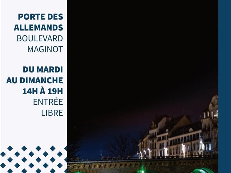 Exposition - Metz la nuit, vue des ponts !