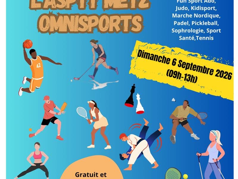 ASPTT Metz : Journée Portes Ouvertes Omnisports