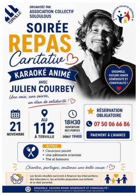 Soirée Caritative et karaoké