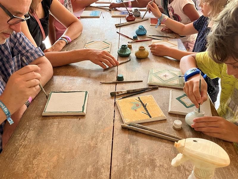 L'été des Curieux - Atelier en famille, l'art de la fresque