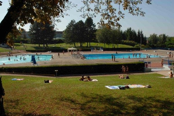 La piscine en plein air d'Altkirch
