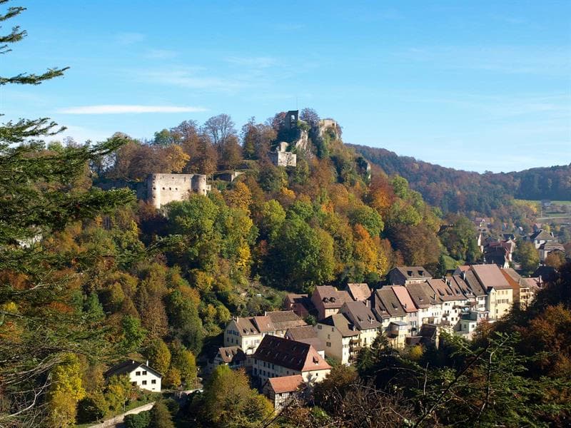 Visite guidée de Ferrette et de son château