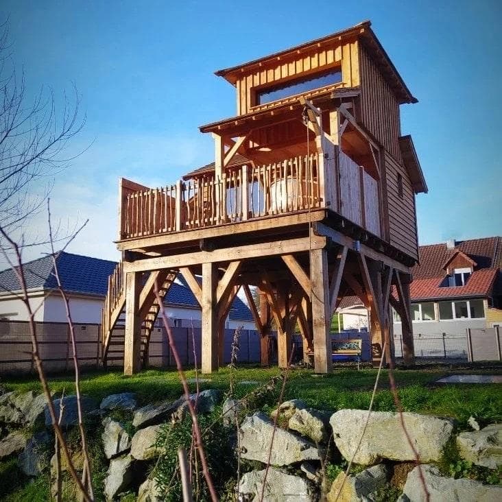 La cabane au bain perché - Aspach