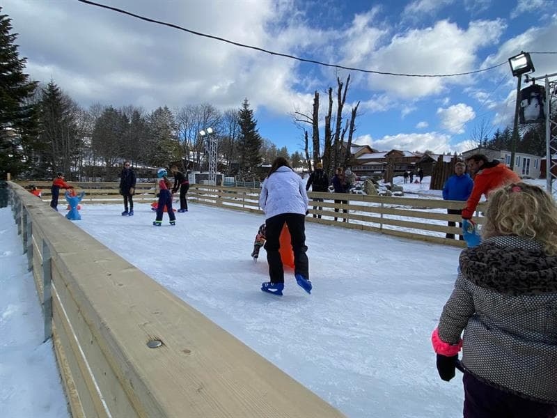 Patinoire de plein air