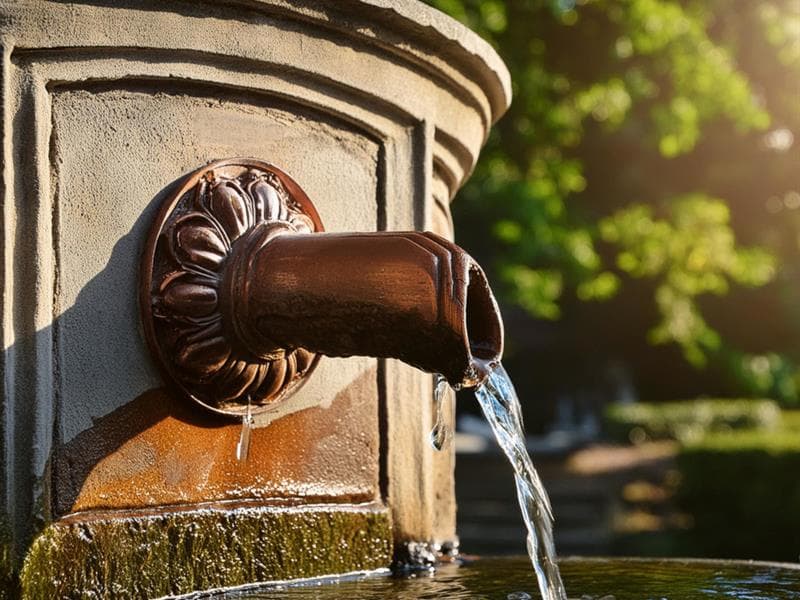 Point d'eau potable ROBINETS CIMETIERE