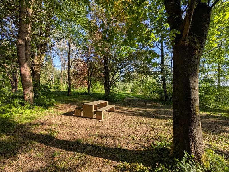 Aire de pique-nique du jardin botanique