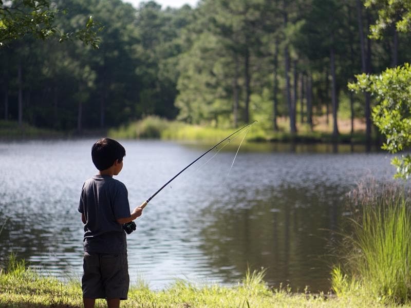 Etang de pêche