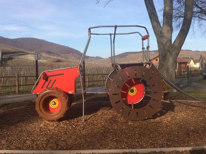 Aire de jeux - Tracteur