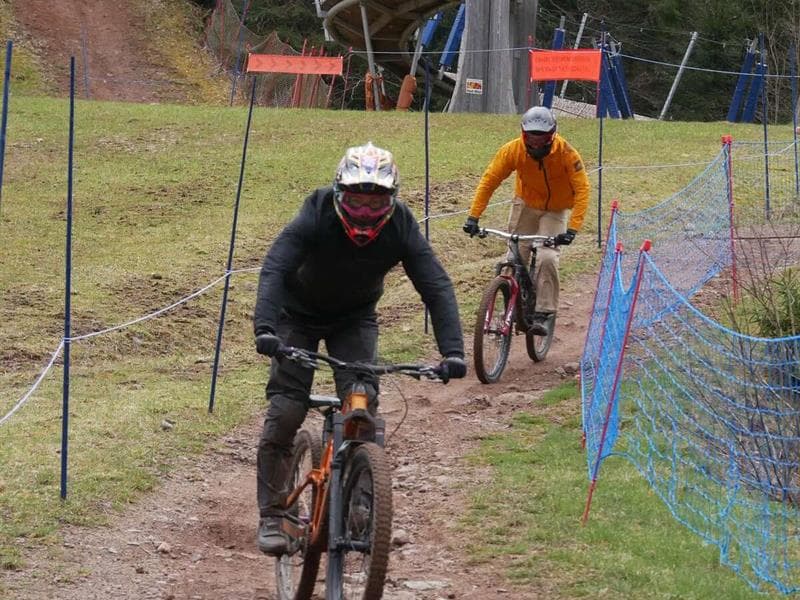 VTT DH encadré sur le Bike Park du Lac Blanc