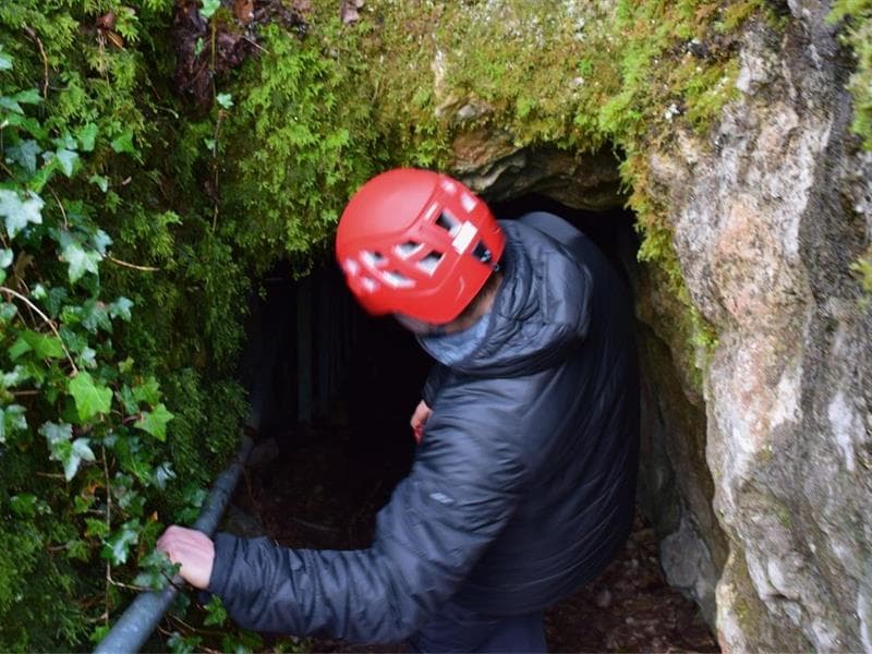 Visite de la grotte du Wolfloch