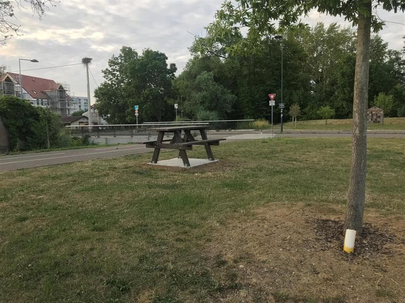 Aire de pique-nique Camping