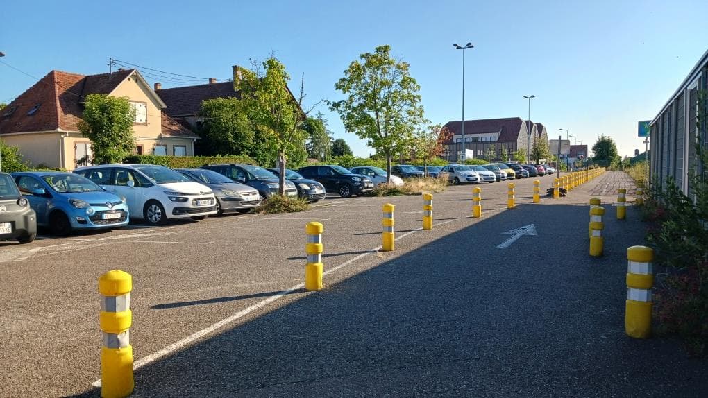 Parking rue Klingenfus à Molsheim