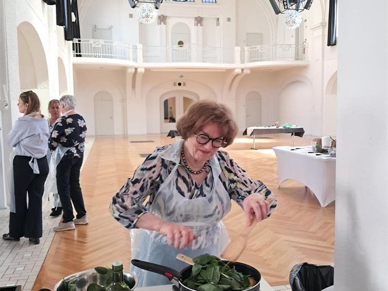 Visite-atelier cuisine : A table