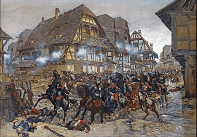 Charge des cuirassiers, Detaille