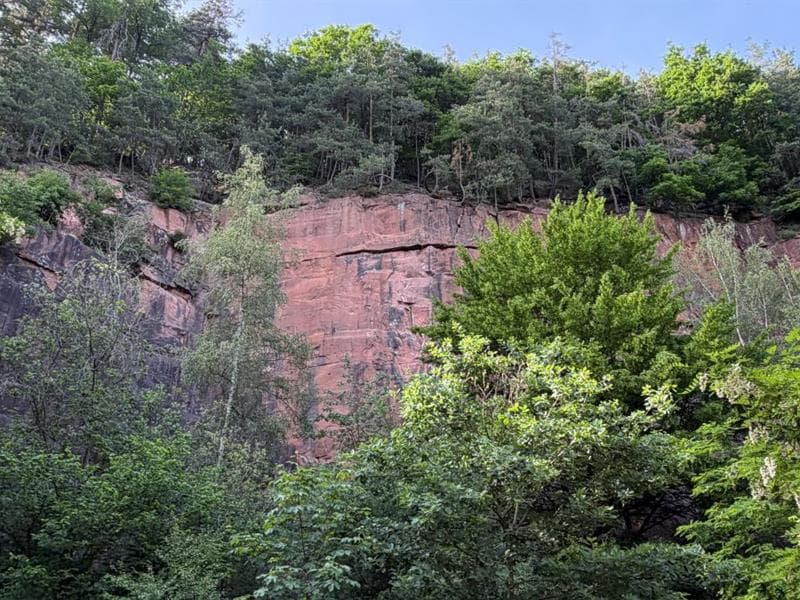 La falaise de Klingenthal
