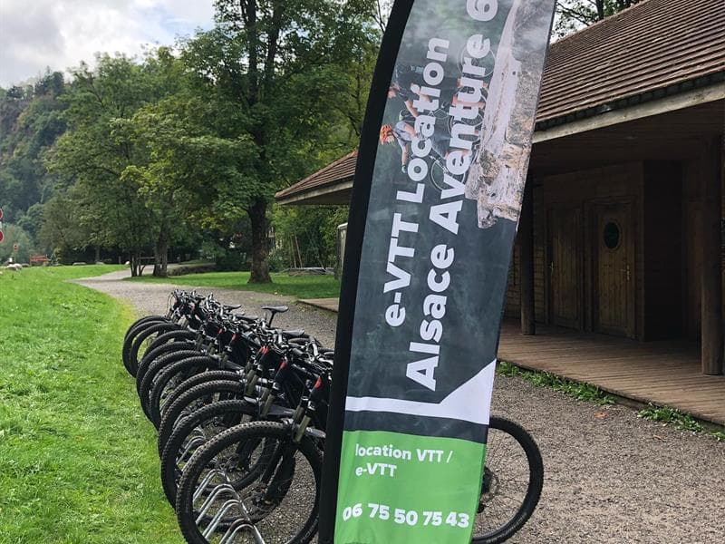 Location de VTT électrique au Parc Arbre Aventure
