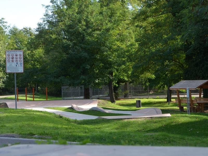 Aire de pique-nique : Skate parc