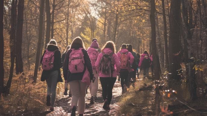 Marche Rose : La Villoise