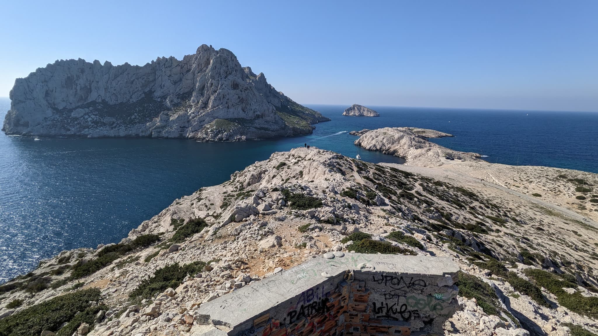 vue sur l'ile Maire
