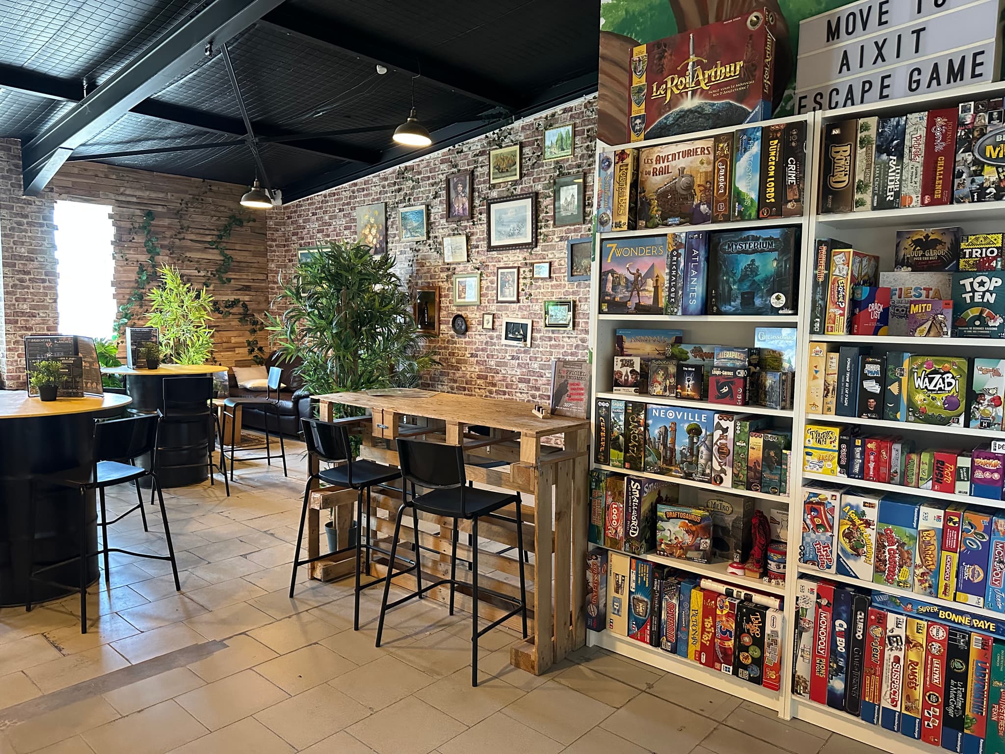Bar jeux société Aix en Provence