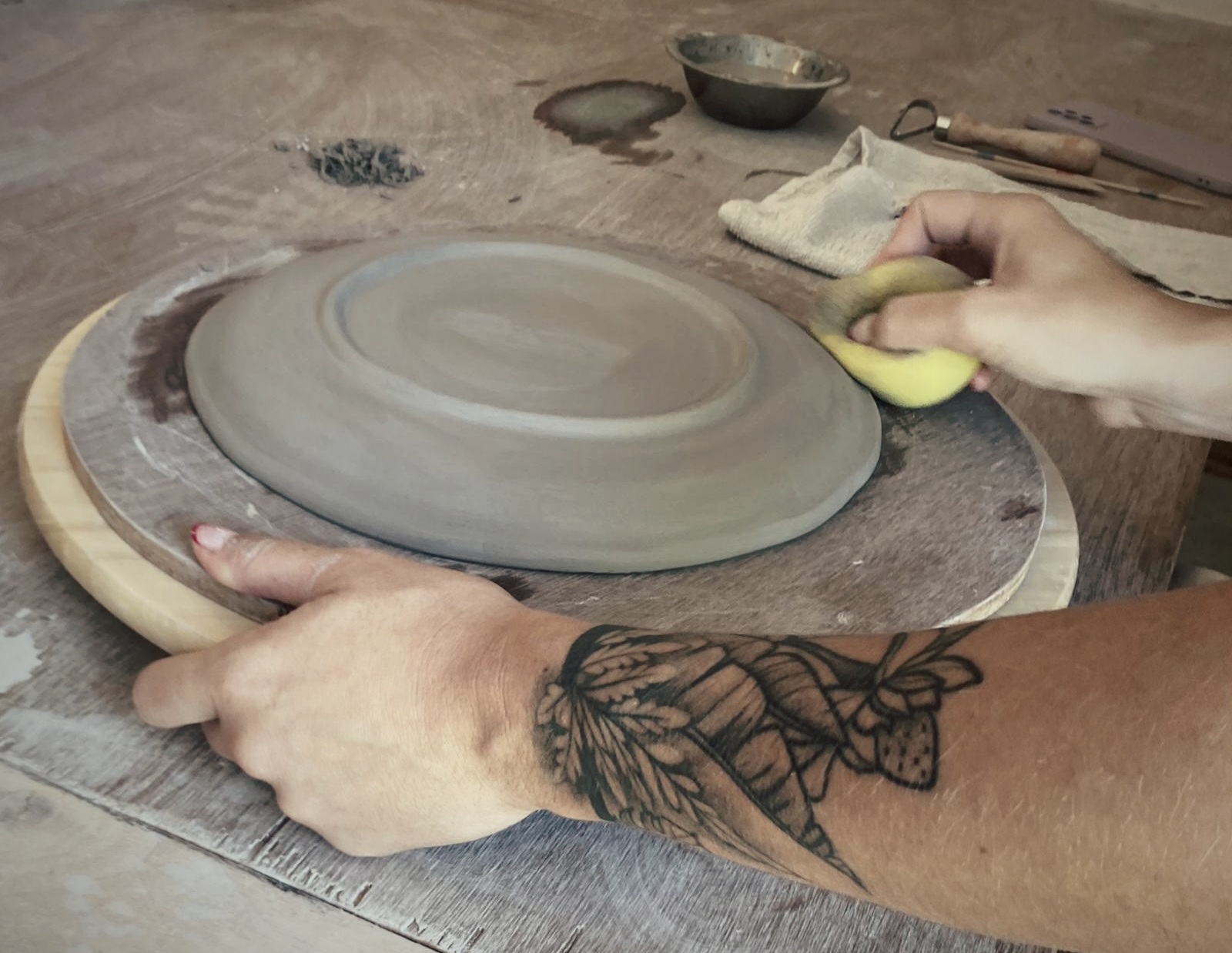 atelier modelage assiette