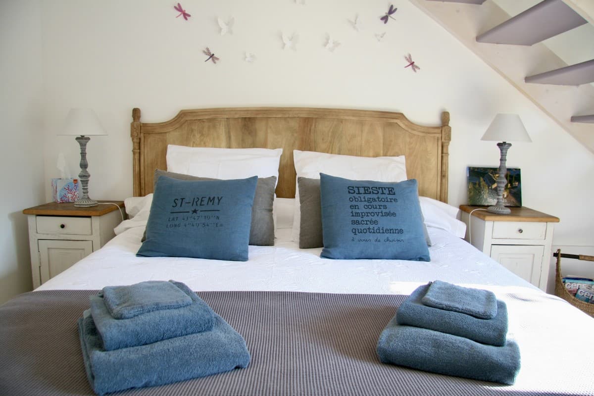 Au Mas de l'Estello chambre