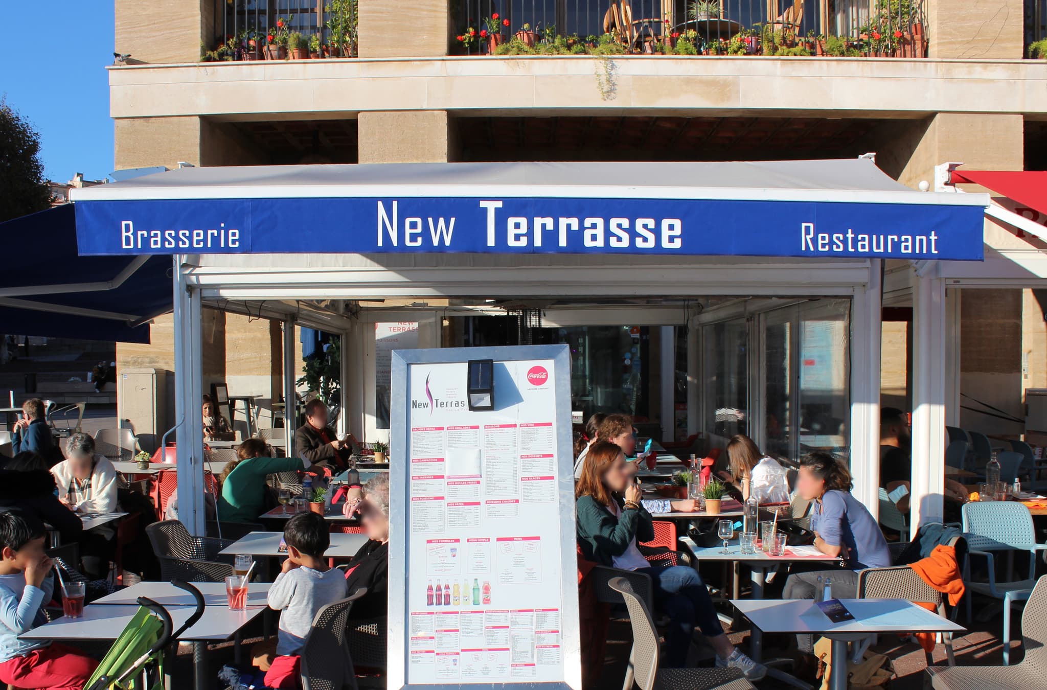Restaurant New Terrasse Marseille