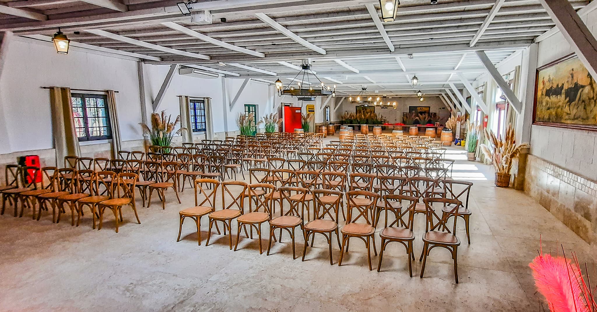 Le Salon Mirette du restaurant la Bergerie de Méjanes