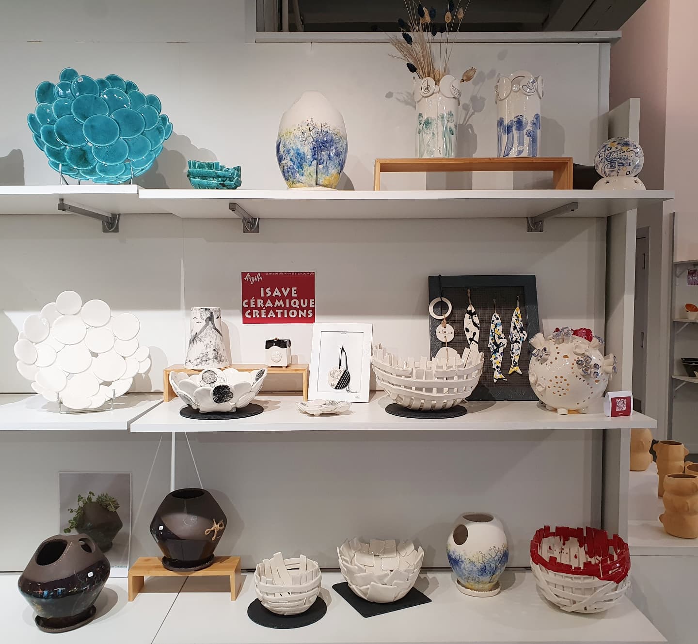 Isavé Céramique Créations - Galerie L'Argilla