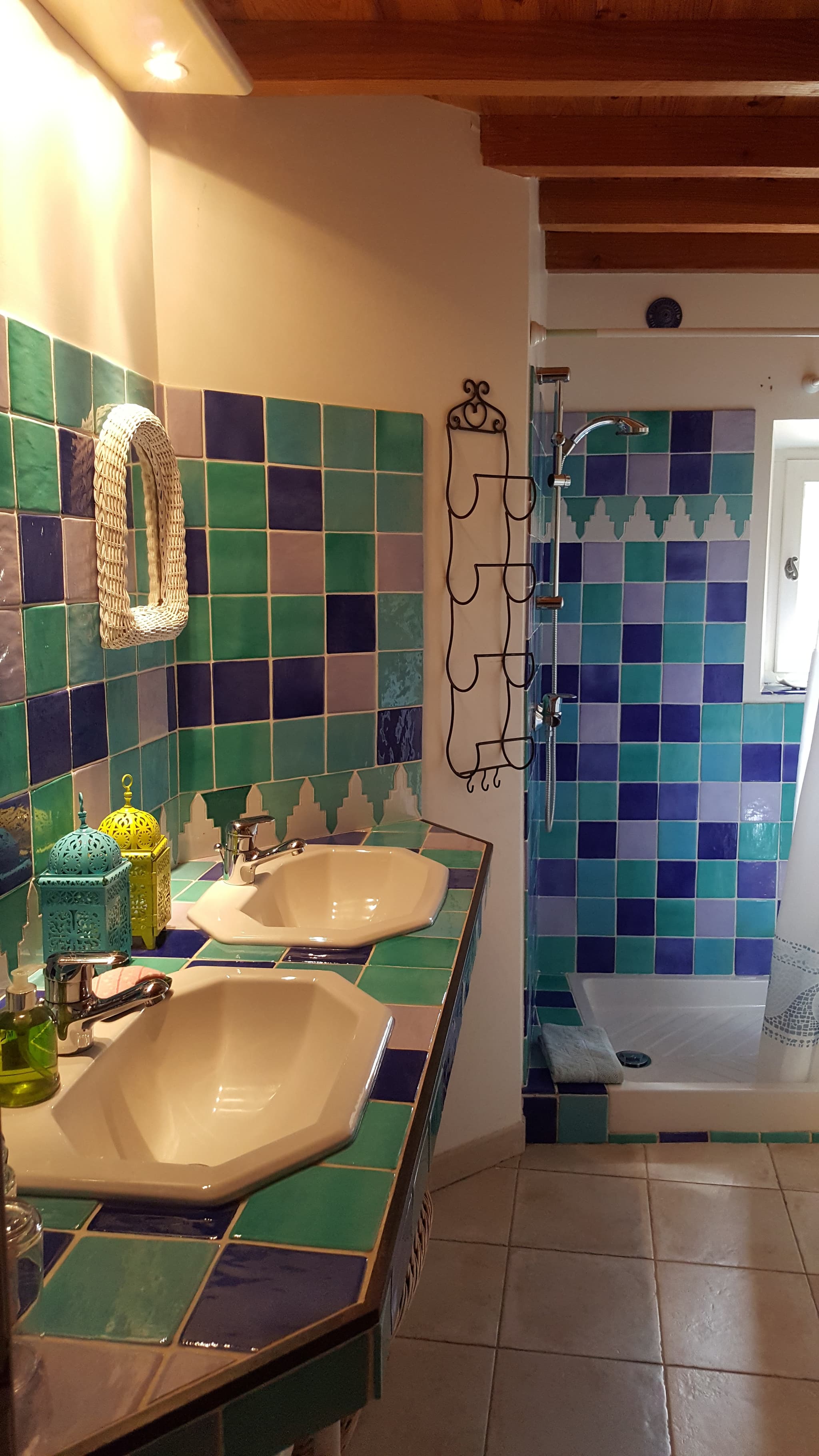 Salle de bain Chambre d'hôte Lavande