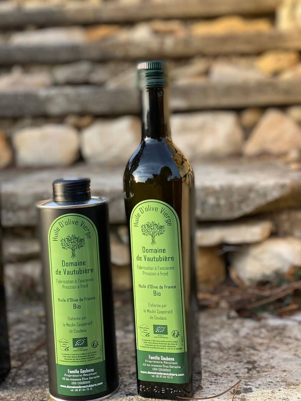 Bouteille et flacon métal