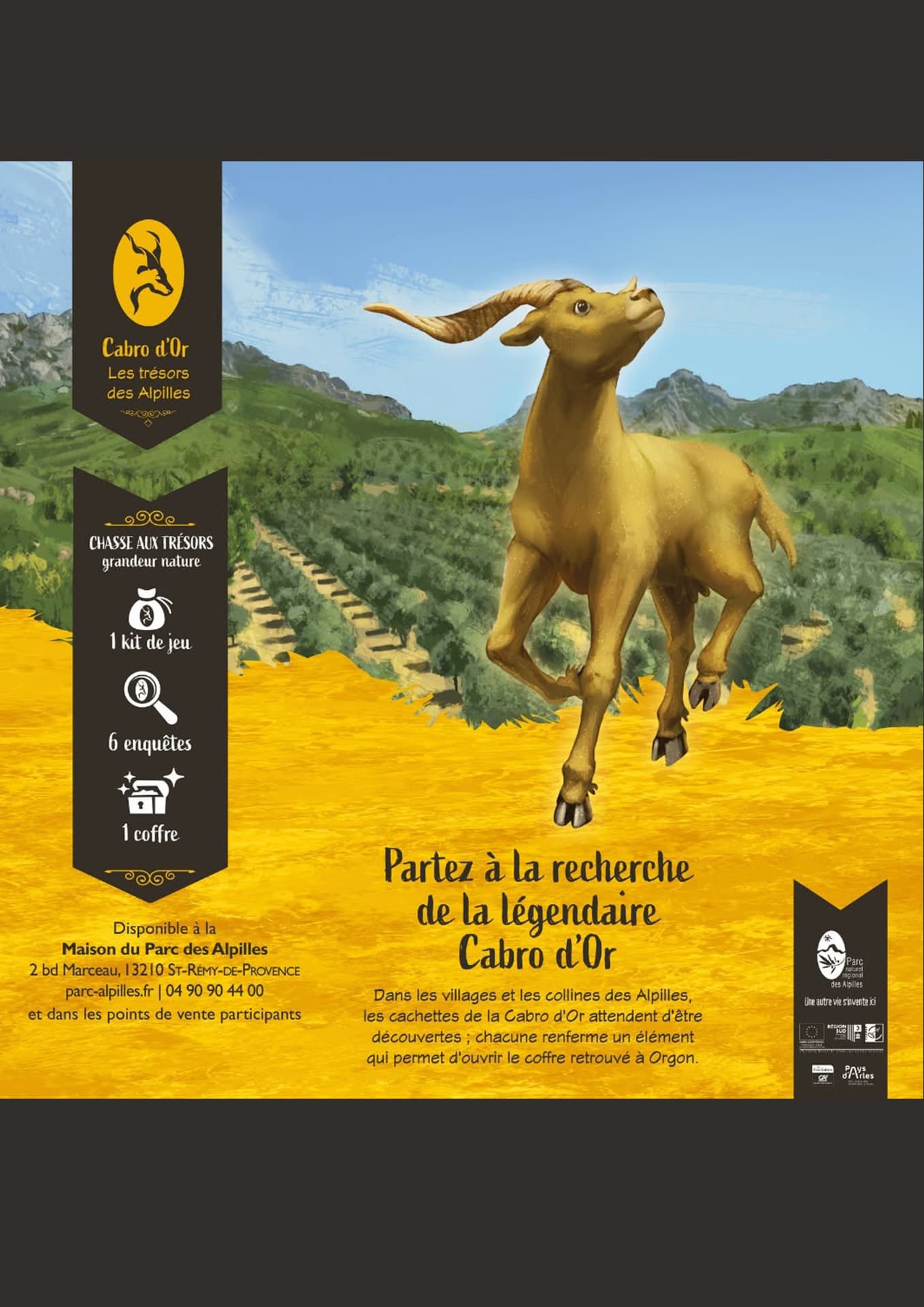 Chasse aux trésors : Cabro d’Or, les trésors des Alpilles_Saint-Rémy-de-Provence