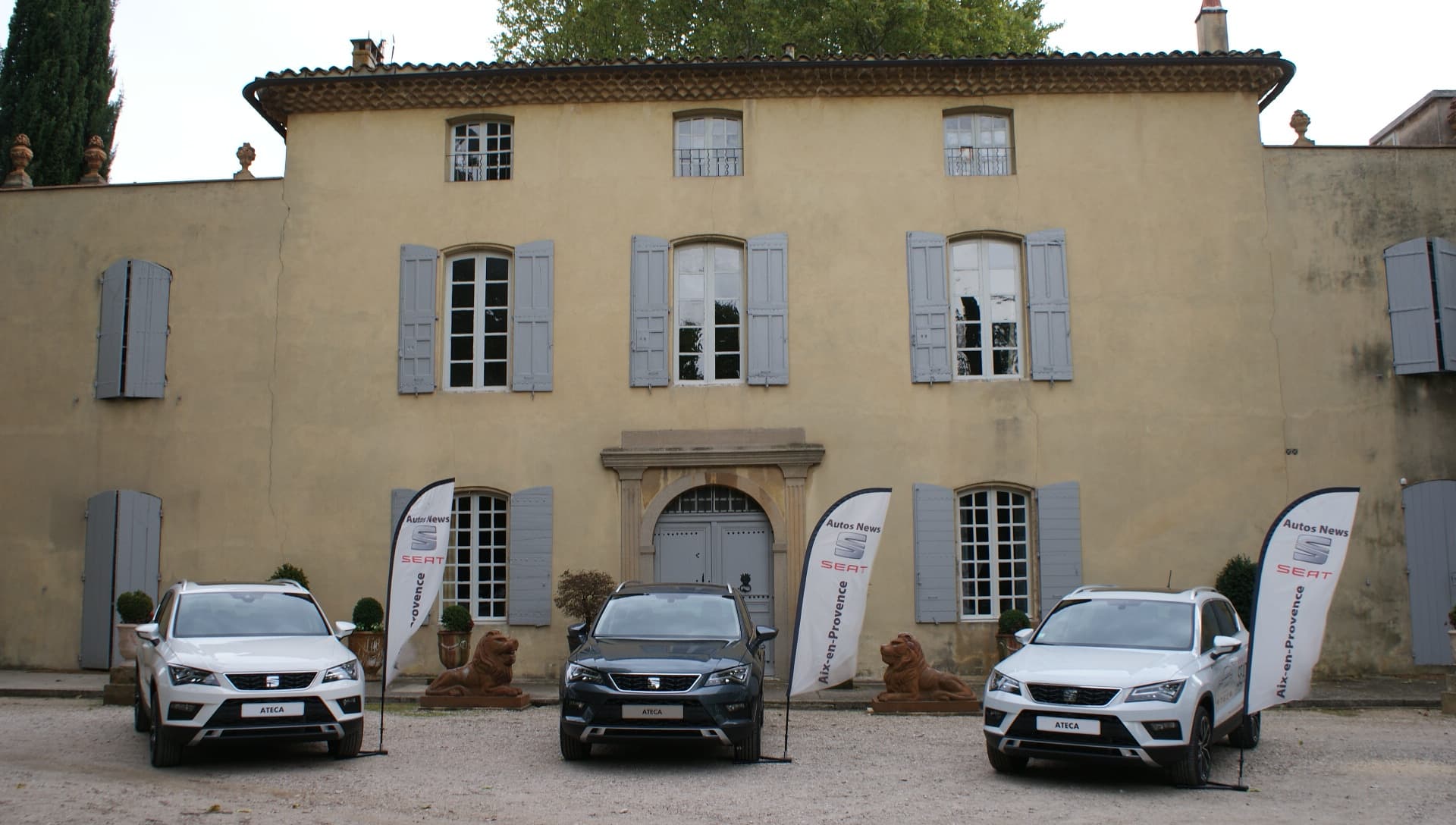 Présentation de véhicules (SEAT)