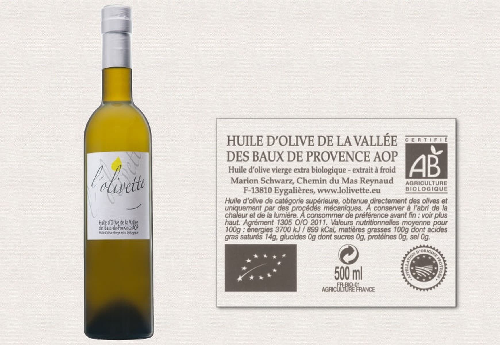 L'Olivette fruité vert