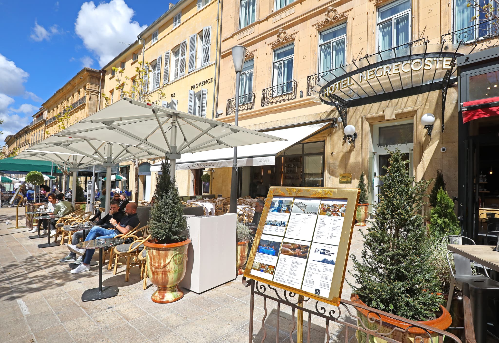 Terrasse Restaurant le Mirabea