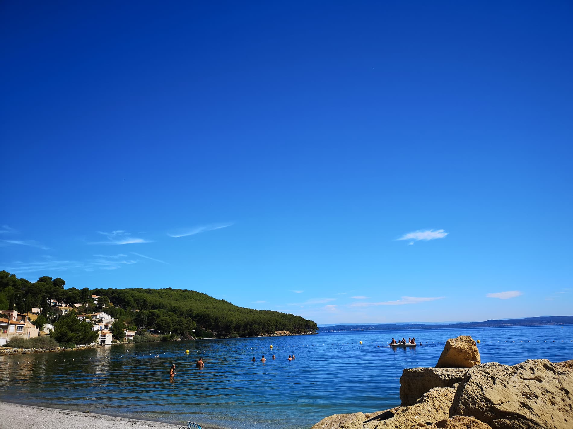 Plage du Ranquet à Istres