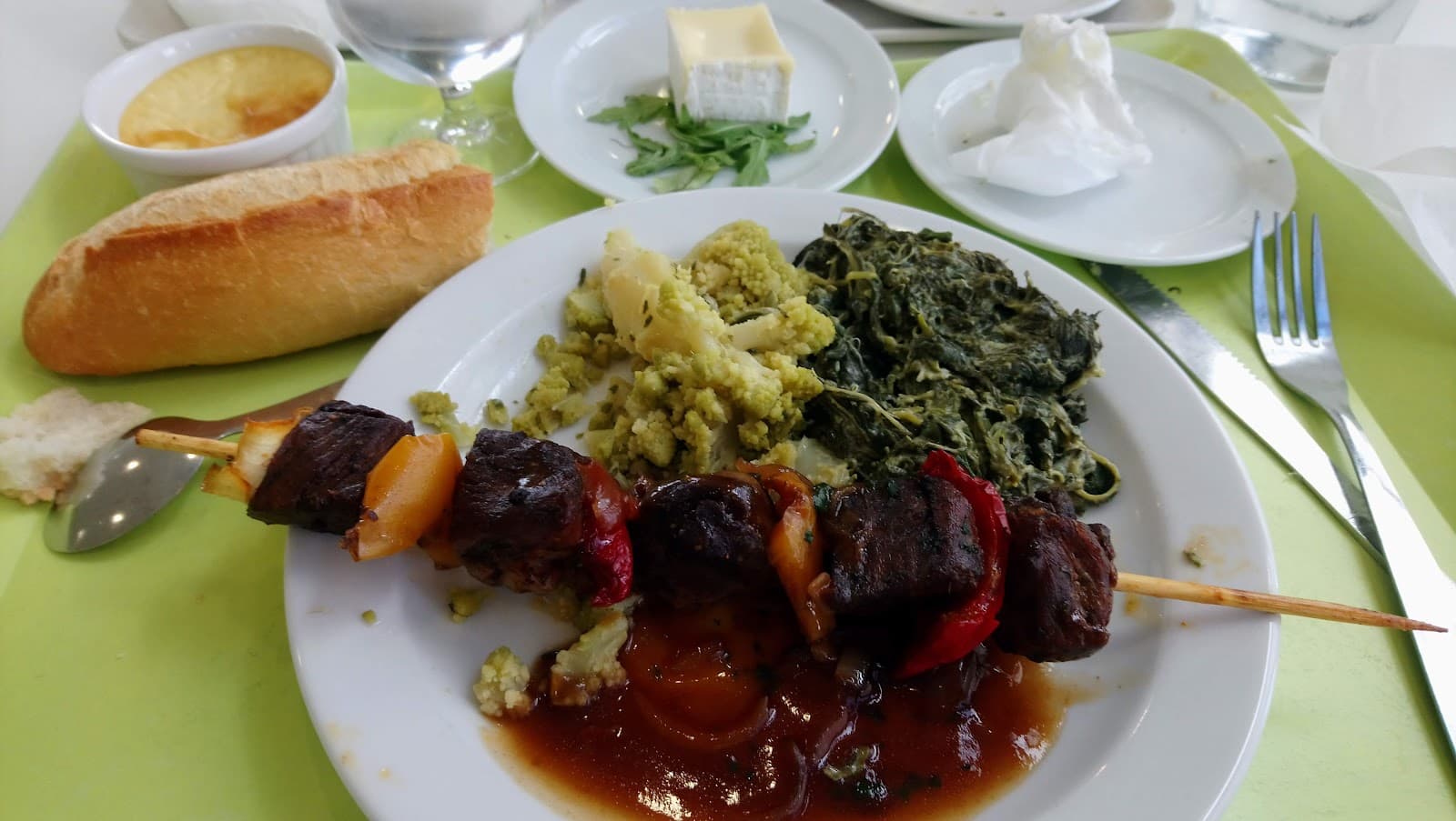 plateau repas
