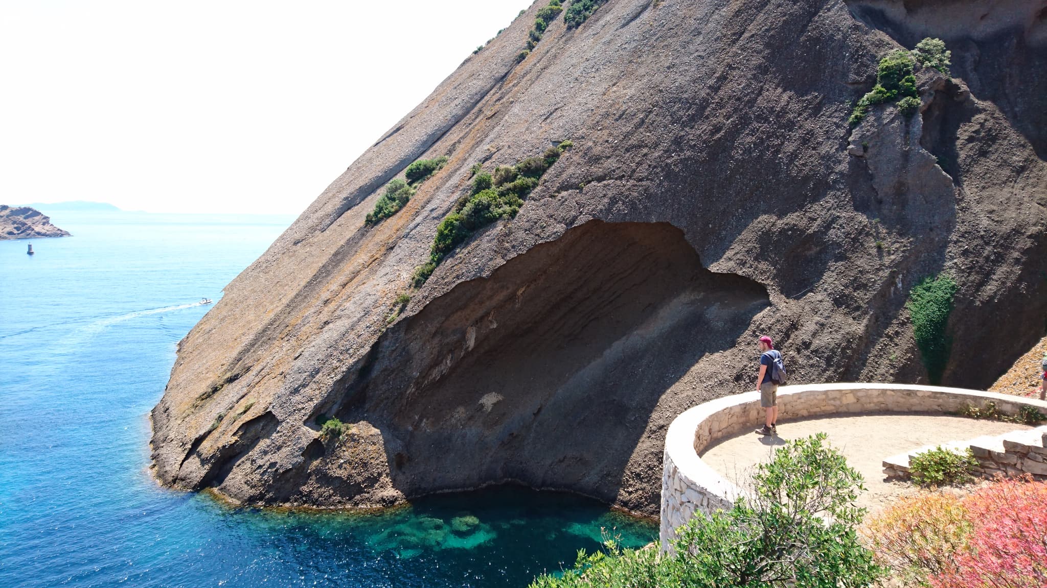 Belvédère sur l'Anse de Figuerolles