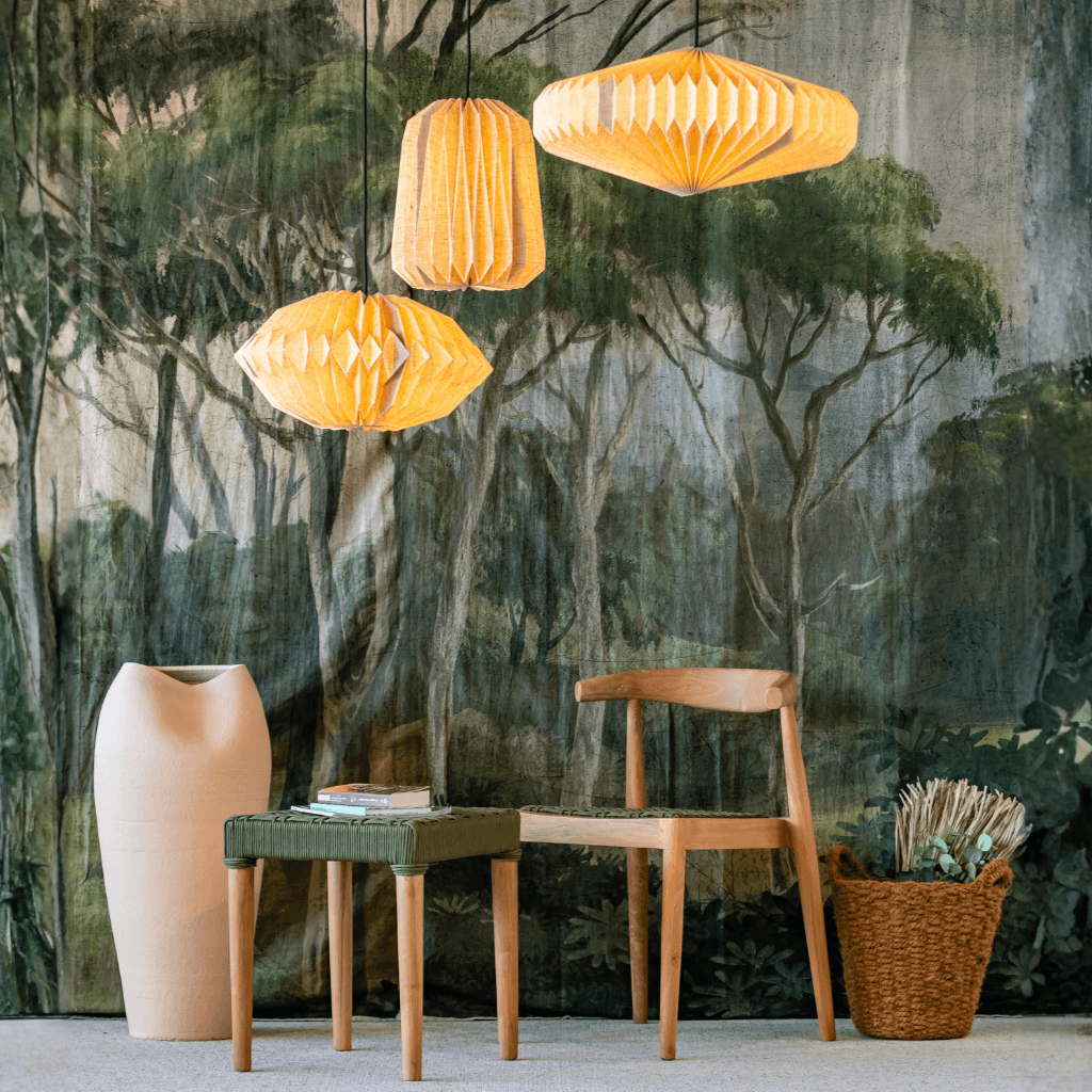luminaire en lin