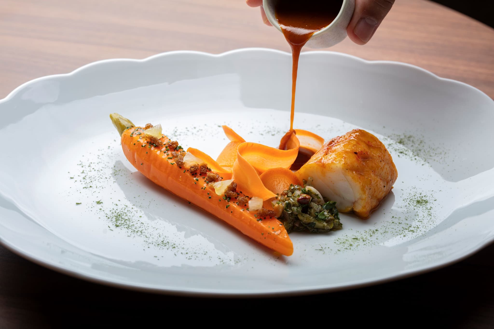 Restaurant La Bastide Bourrelly - Mathias Dandine