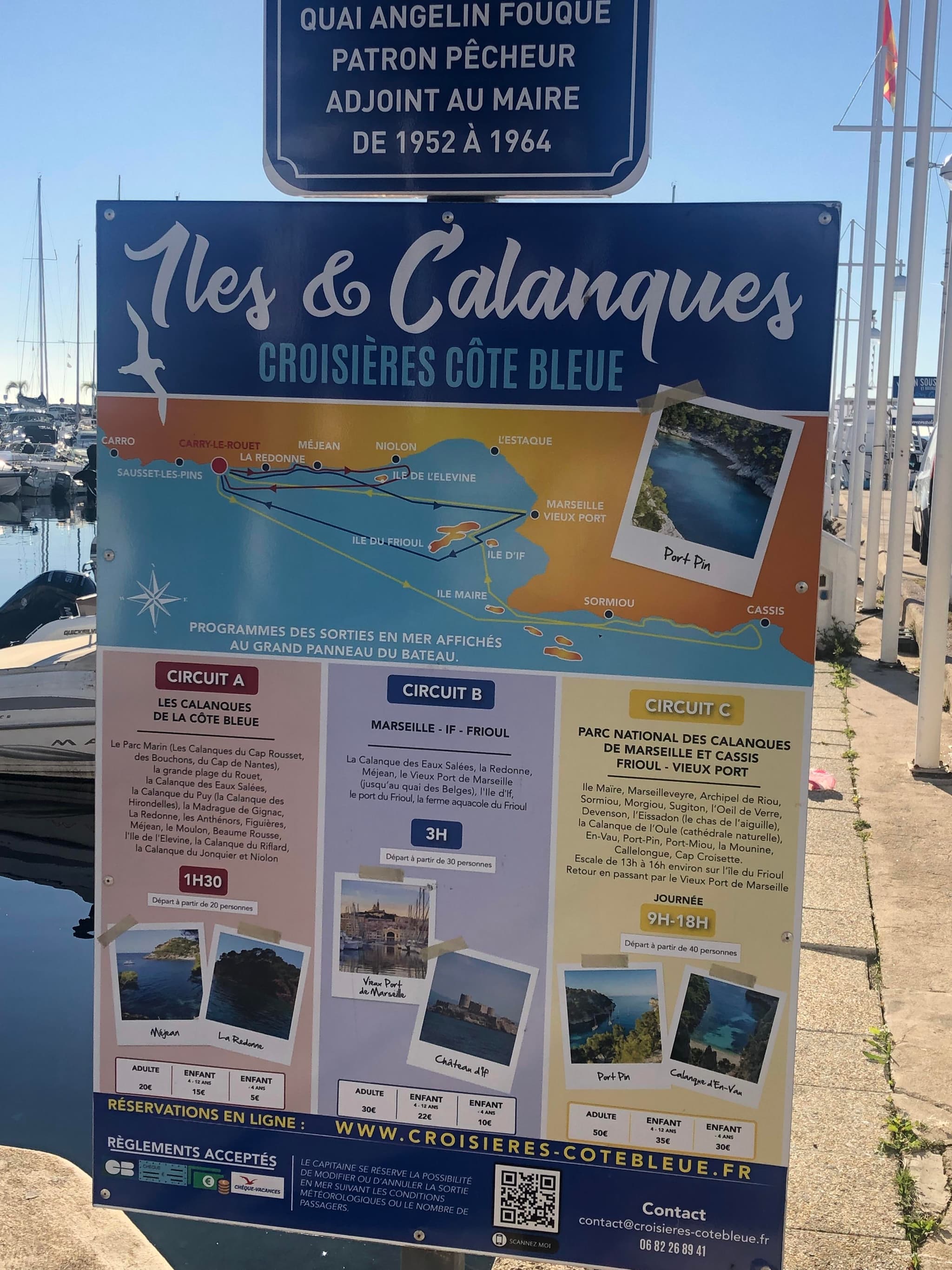 Croisières Côte Bleue