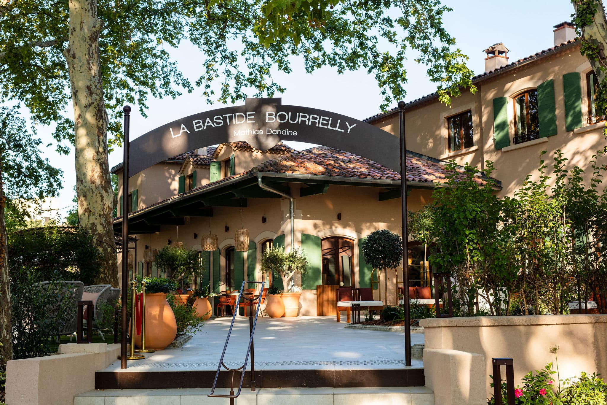 Restaurant La Bastide Bourrelly - Mathias Dandine
