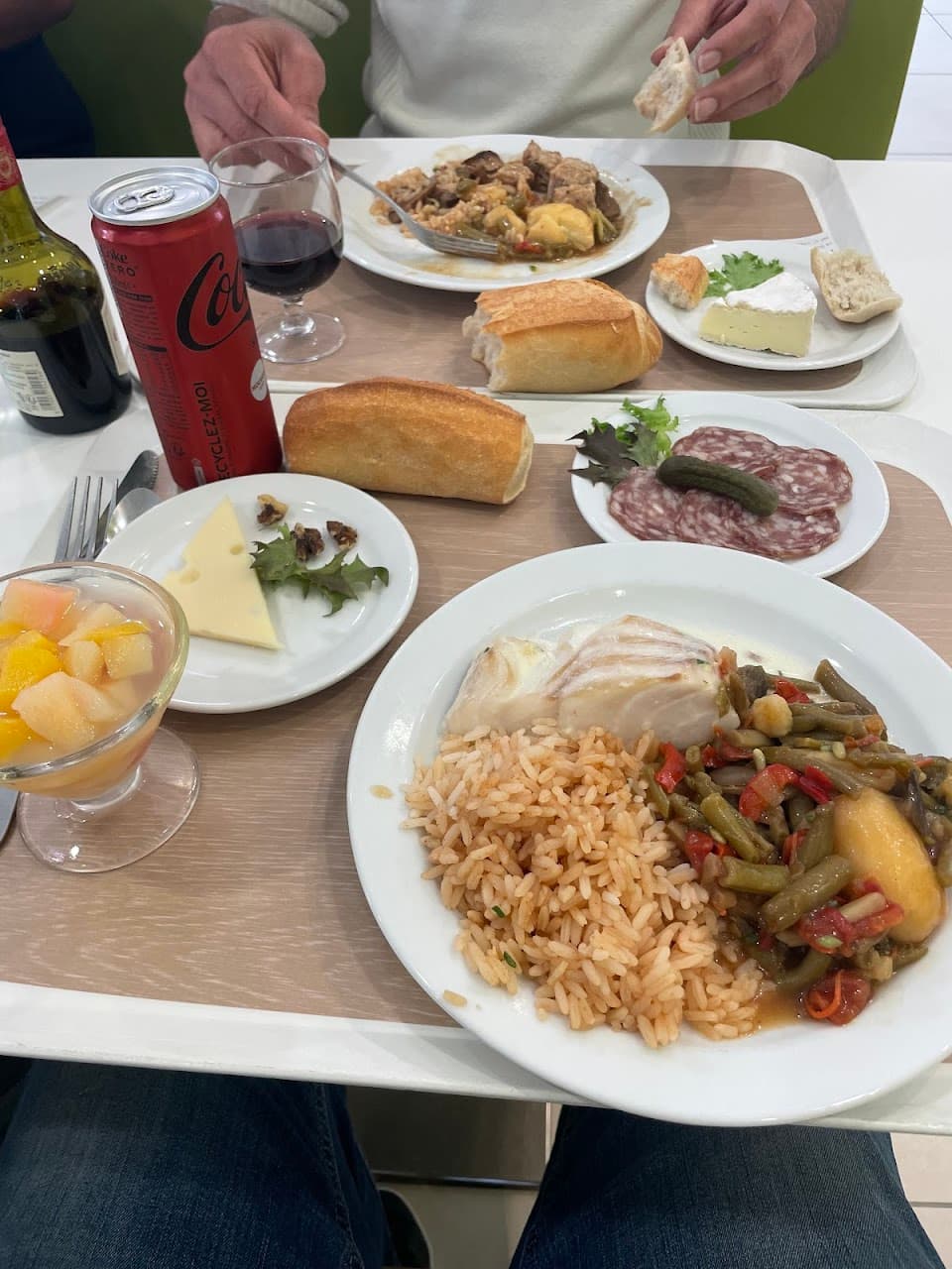 plateau repas
