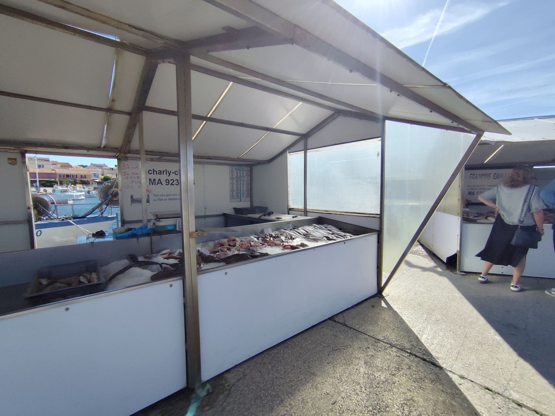 Marché aux poissons de Carro_Martigues