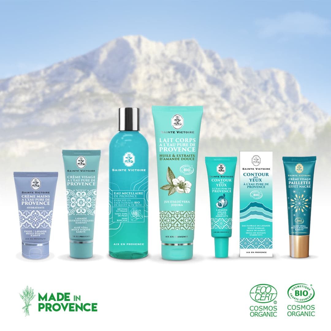 Gamme de produits cosmétiques
