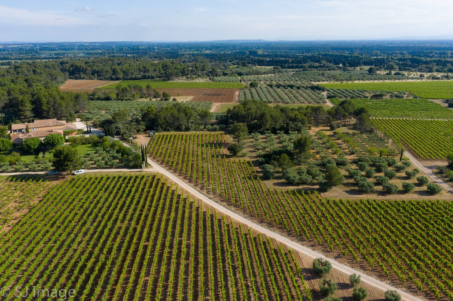 Domaine d'Eole à Eygalières Vue panoramique